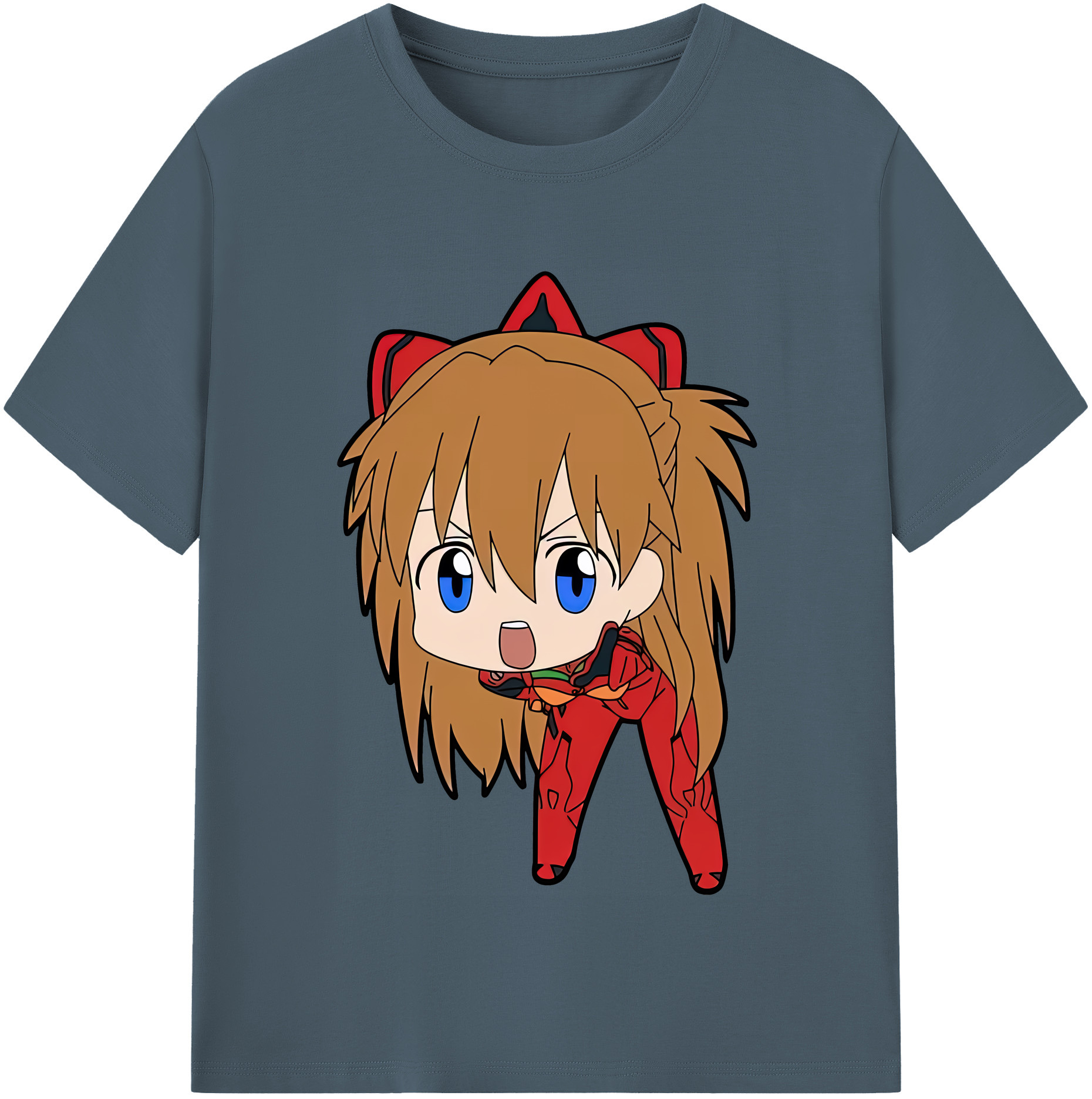 （画像用） EVA 新世紀エヴァンゲリオン 綿100％半袖Tシャツ（フロントプリント）